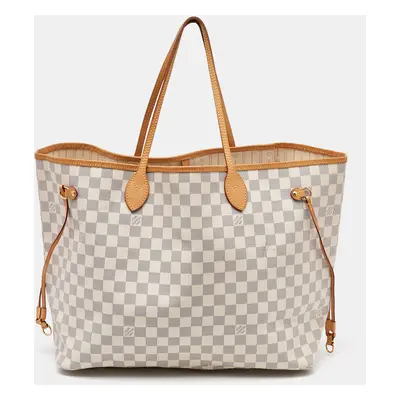 Louis Vuitton Damier Azur Canvas Neverfull GM Bag