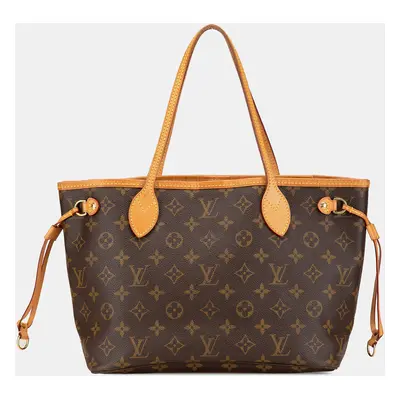 Louis Vuitton Brown Monogram Neverfull PM