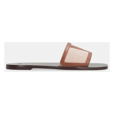 Valentino brown Viva Superstar Slides IT