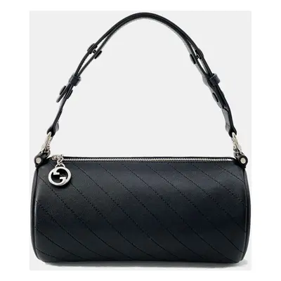 Gucci Black Leather Blondie Shoulder Bag