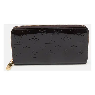 Louis Vuitton Amarante Monogram Vernis Zippy Wallet