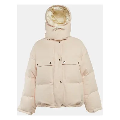 Gucci Pink GG Cotton Canvas Puffer Jacket