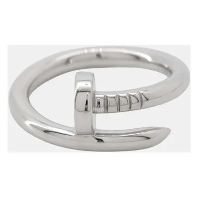 Cartier 18K White Gold Juste Un Clou Ring EU