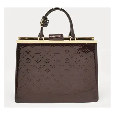 Louis Vuitton Amarante Monogram Vernis Deesse GM Bag