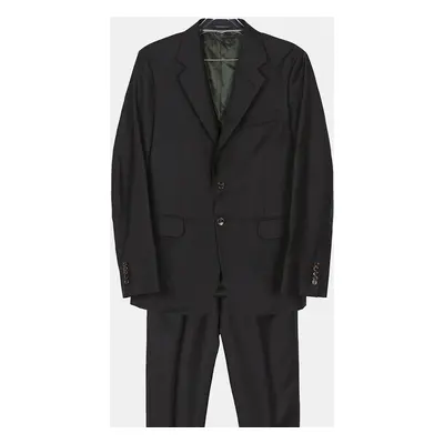 Gucci Grey Wool Straight Fit Suit Set Size