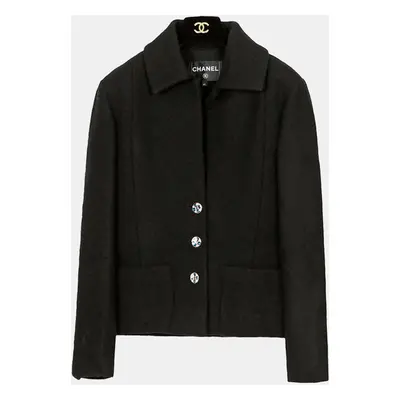 Chanel Button Wool Jacket Size