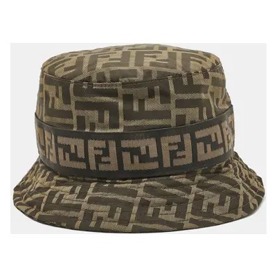 Fendi Brown Zucca Canvas Bucket Hat