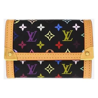 Louis Vuitton Black Monogram Multicolore Canvas Coin Purse