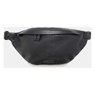 Louis Vuitton Noir Monogram Shadow Discovery PM Bumbag