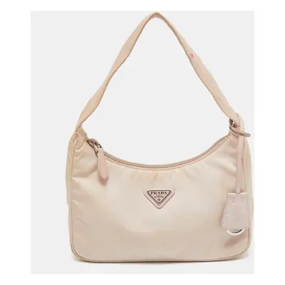 Prada Light Pink Nylon Re-Edition Bag