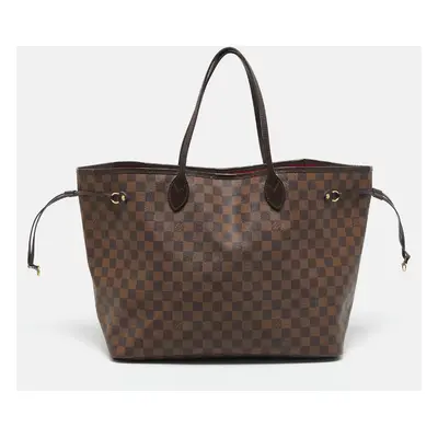 Louis Vuitton Damier Ebene Canvas Neverfull GM Bag