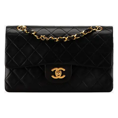 Chanel Black Small Classic Lambskin Double Flap