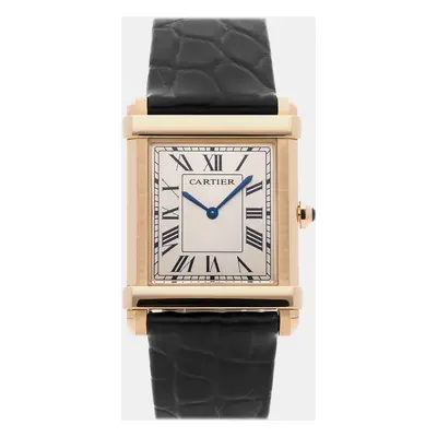 Pre-Owned Cartier Tank Chinoise Limited Edition WGTA0088