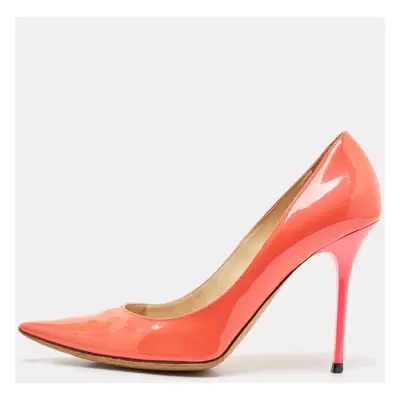 Jimmy Choo Pink Patent Leather Abel Pumps Size