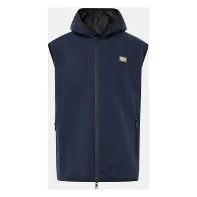 Dolce & Gabbana Blue Sleeveless Jacket IT