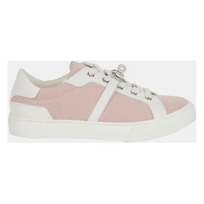 Hermes Framboise White Day Kelly Sneakers Size