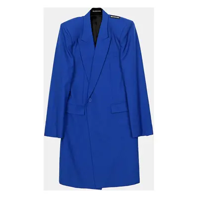 Balenciaga Blue Shoulder Coat Size