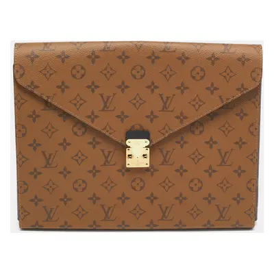 Louis Vuitton Monogram Reverse Canvas Mark Folder