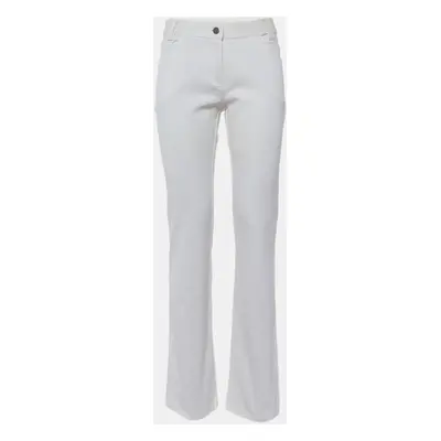 Valentino Vintage White Cotton Slim Fit Jeans M/Waist 30"