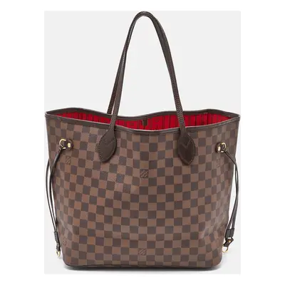 Louis Vuitton Damier Ebene Canvas Neverfull MM Bag