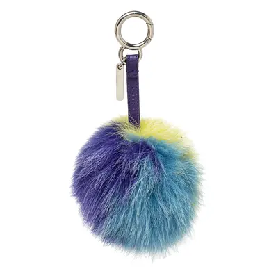 Fendi Tricolor Fur Pom Pom Bag Charm