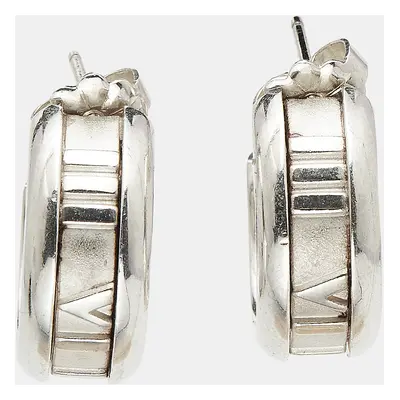 Tiffany & Co. Atlas Sterling Silver Hoop Earrings