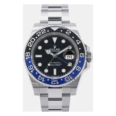 Rolex Black Ceramic GMT-Master II Automatic Men's Wristwatch mm