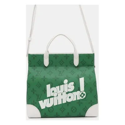 Louis Vuitton Ritter Bag Green/White Monogram Everyday Lv