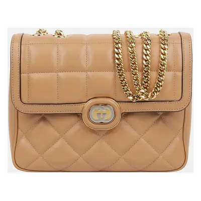 Gucci Deco Small Leather Shoulder Bag