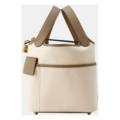 Hermes Cargo Nata/Beige Marfa Towar Goeran Swift Leather Picotin Lock PM Bag