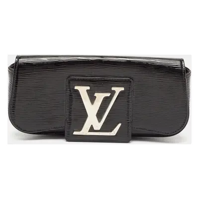 Louis Vuitton Black Electric Epi Leather Sobe Clutch