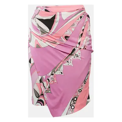 Emilio Pucci Multicolor Printed Knee-Length Skirt