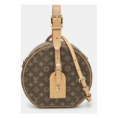 Louis Vuitton Monogram Canvas Petite Boite Chapeau Bag