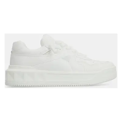 Valentino White One Stud Low-top Sneakers IT