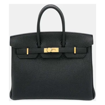 Hermes Black Togo Leather Birkin Bag