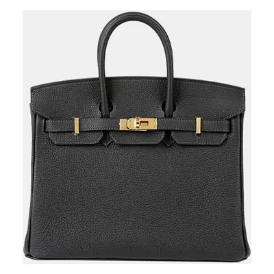 Hermes Carbon Togo Leather Birkin Bag