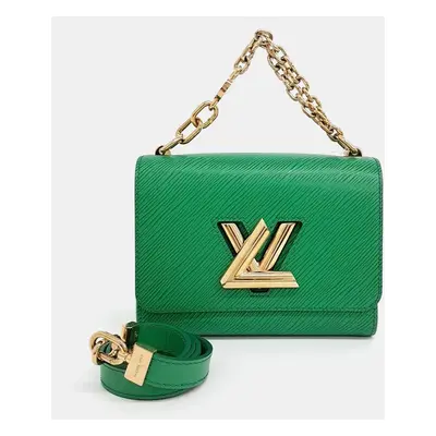 Louis Vuitton Green Epi Leather Twist Pm bag