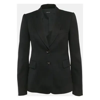 Joseph Black Wool Single Breasted Blazer