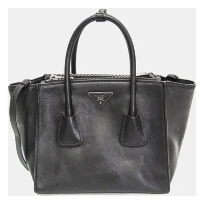 Prada Nero Leather Handbag