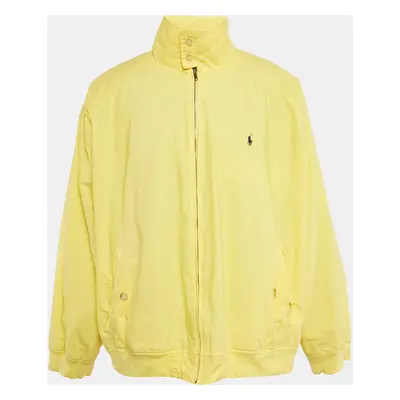 Polo Ralph Lauren Yellow Cotton Zip-Up Jacket