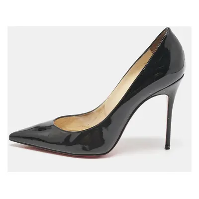 Christian Louboutin Black Patent Leather Kate Pumps Size