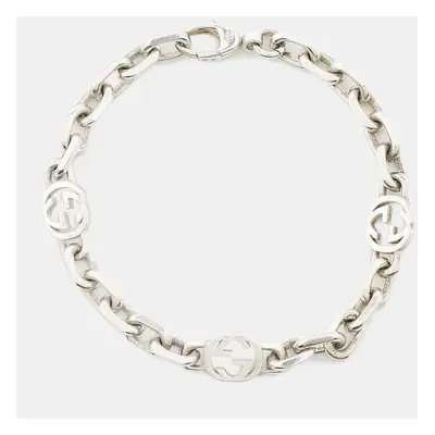 Gucci GG Sterling Silver Bracelet