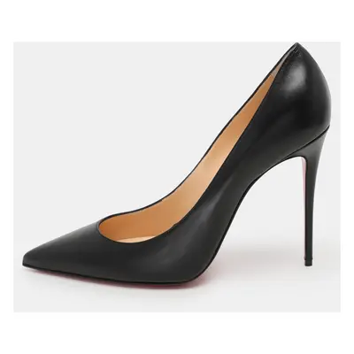 Christian Louboutin Black Leather Kate Pumps Size