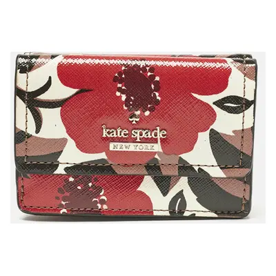 Kate Spade Multicolor Leather Trifold Compact Wallet