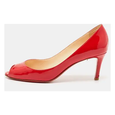 Christian Louboutin Red Patent Leather You You Pumps Size