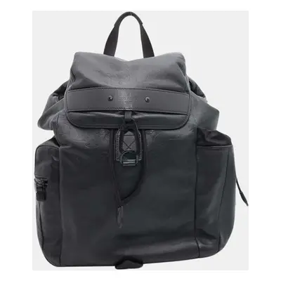 Louis Vuitton Black Monogram Shadow Discovery Backpack