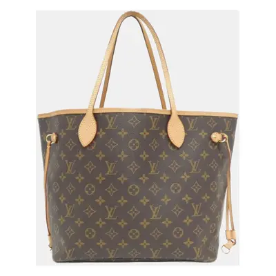 Louis Vuitton Brown Monogram Neverfull MM M40995 Bag