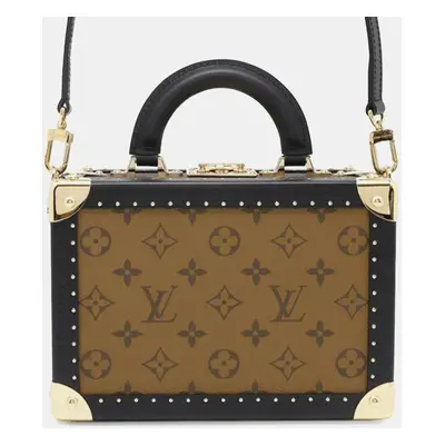 Louis Vuitton Brown Monogram Reverse Petite Valise