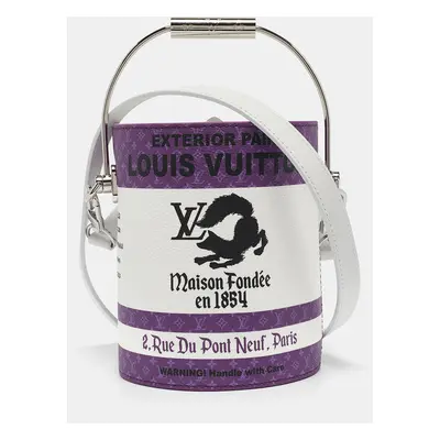 Louis Vuitton Purple Monogram Canvas LV Paint Can Bag