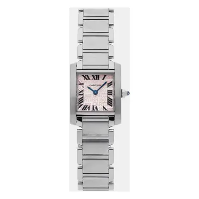 Pre-Owned Cartier Tank Francaise 160th Anniversary W51035Q3